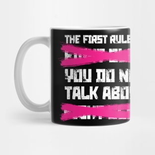 The First Rule of Fight Club Mug